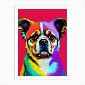 Tibetan Spaniel Andy Warhol Style Dog Art Print