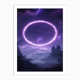 Ring Of Light Art Print