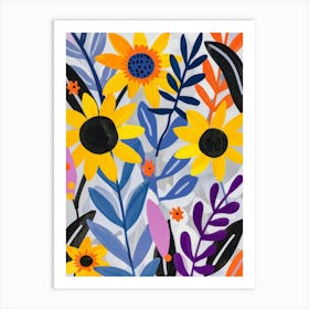 Sunflowers 105 Art Print