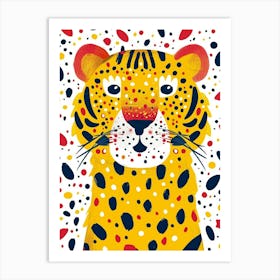 Yellow Siberian Tiger 2 Art Print