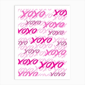 Xoxo Art Print