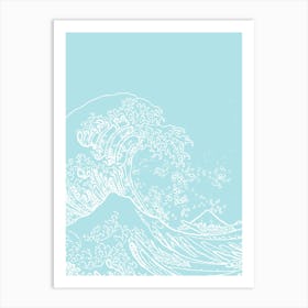 Great Wave Off Kanagawa 5 Art Print