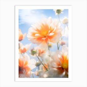 Flowers In The Sky Art Print