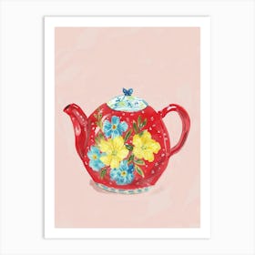 Teapot Painting Art Print