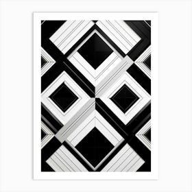 Geometric Abstract Illustrations 6 Art Print