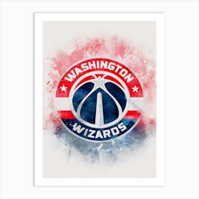 Washington Wizards 4 Art Print