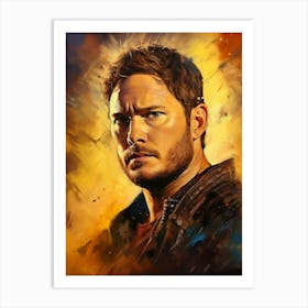 Chris Pratt (2) Art Print