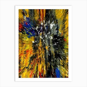 Acrylic Extruded Painting 183 Art Print