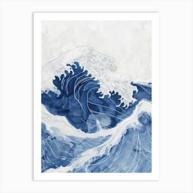 Great Wave Off Kanagawa Art Print