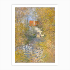 The Geese (1874), Claude Monet Art Print