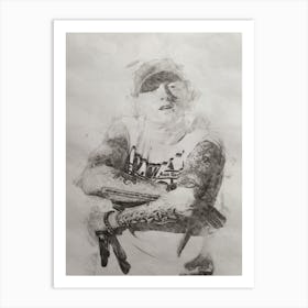 Eminem Portrait Art Print