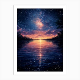 Starry Night 46 Art Print