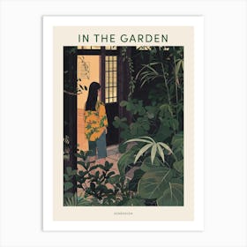 In The Garden Poster Kenrokuen Japan 3 Art Print