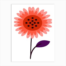 Flower Clipart Art Print