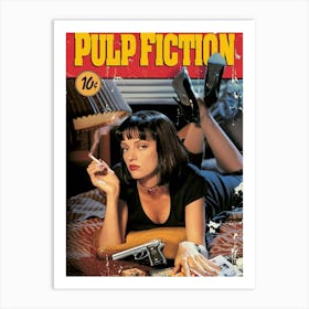 Pulp Fiction 2 Art Print