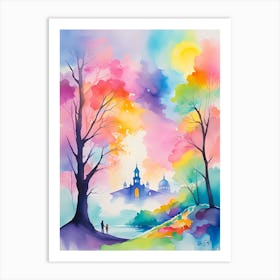 Watercolor Painting 5 Art Print