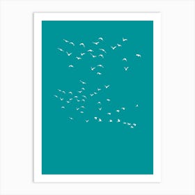 Flock Of Birds Art Print