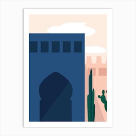 Morocco Abstract 3-3 Art Print