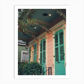 New Orleans Architecture XVII on Film Art Print