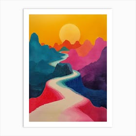 'Sunrise' 93 Art Print