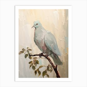 Dove Digital Oil Painting Art Print