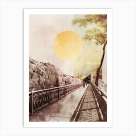 Bridge To Nowhere Art Print