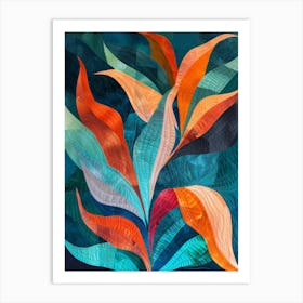 Leaves Of The Sea Art Print