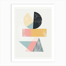 Geometric Shapes Art Print