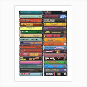 Northern Soul Music - Cassette Print Art Print