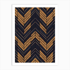 Chevron Pattern 2 Art Print