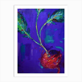 Radish Art Print