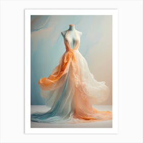 Dreamy Dress Art Print