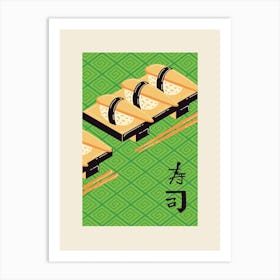 Kazunoko Sushi Art Print