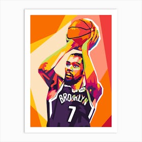 kevin durant Art Print