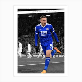 Jamie Vardy Art Print