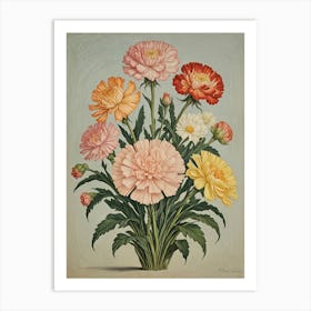 Carnations Art Print