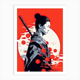 Samurai Warrior Art Print