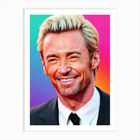 Hugh Jackman Pop Movies Art Movies Art Print