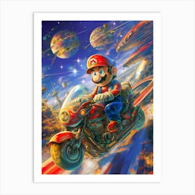 Mario Kart 1 Art Print