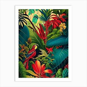 Tropical Paradise  5botanical Art Print