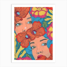 Flora And Fauna Art Print