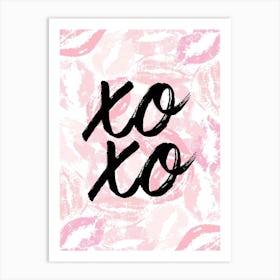 Xoxo Kiss Art Print