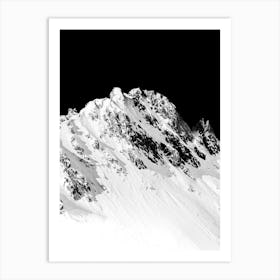 Snowy Mountain 2 Art Print