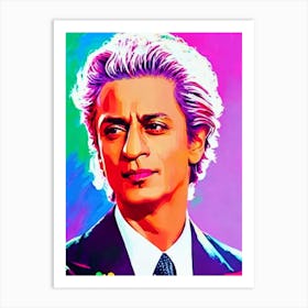 Shah Rukh Khan Pop Movies Art Movies Art Print