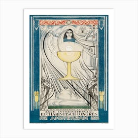 Poster For The International Eucharistic Congress (1924), Jan Toorop Art Print