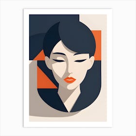 Portrait Of A Woman Art Art Print