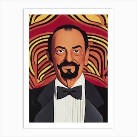 Mel Blanc Illustration Movies Art Print