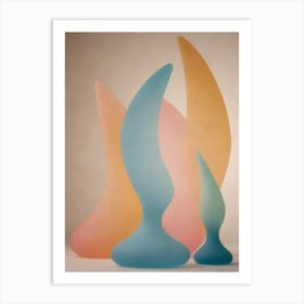 Three Swans Art Print