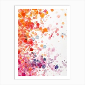 Watercolor Splashes 1 Art Print