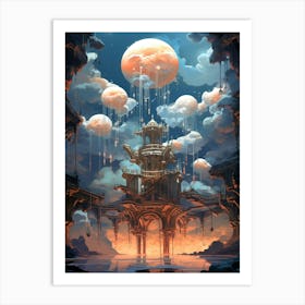 Fairytale Castle Art Print